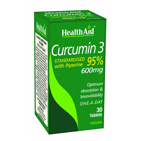 Health Aid Curcumin 3 600mg 30 tabs