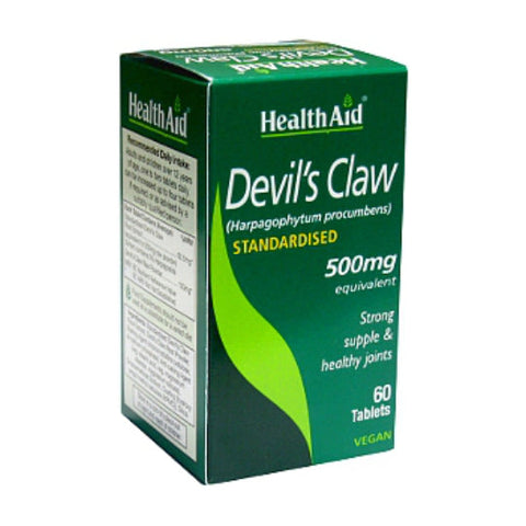 Health Aid Devil's Claw 500mg 60 tabs