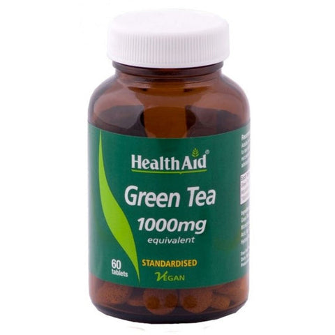 Health Aid Green Tea 1000mg 60 tabs