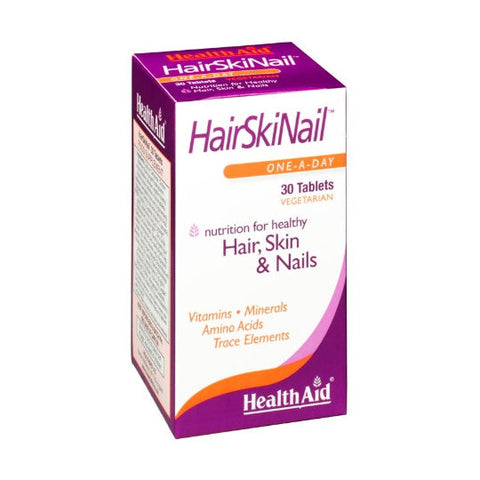 Health Aid Hair Skin Nail Formula 30 tabs