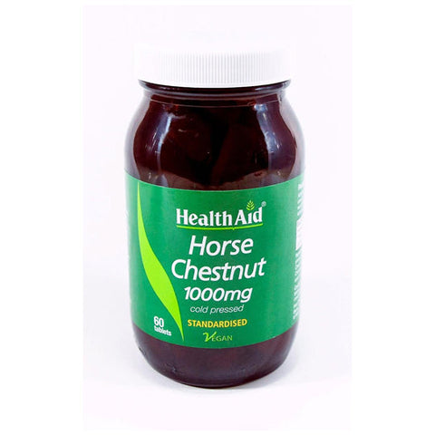 Health Aid Horse Chestnut 1000mg 60 tabs