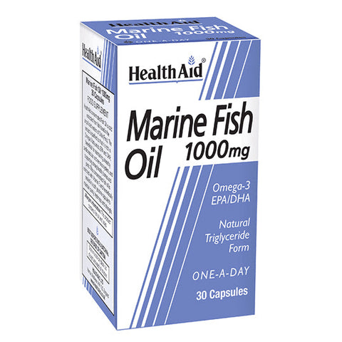 Health Aid Marine Fish Oil 1000mg 30 caps