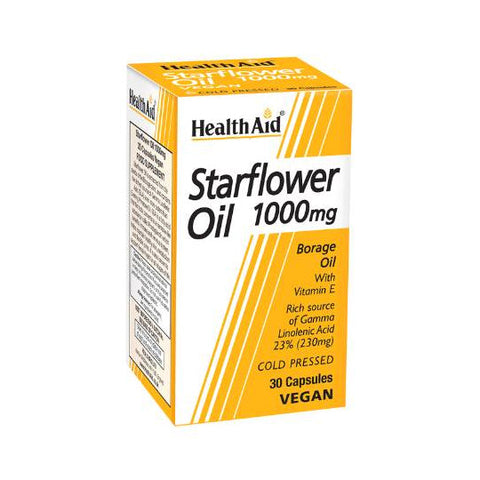 Health Aid Starflower Oil 1000mg 30 caps