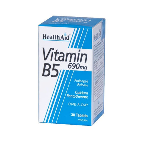 Health Aid Vitamin B5 690mg 30 tabs