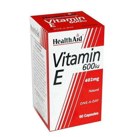 Health Aid Vitamin E 600iu Natural 30caps