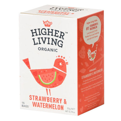 Higher Living Strawberry & Watermelon Tea 15 bags