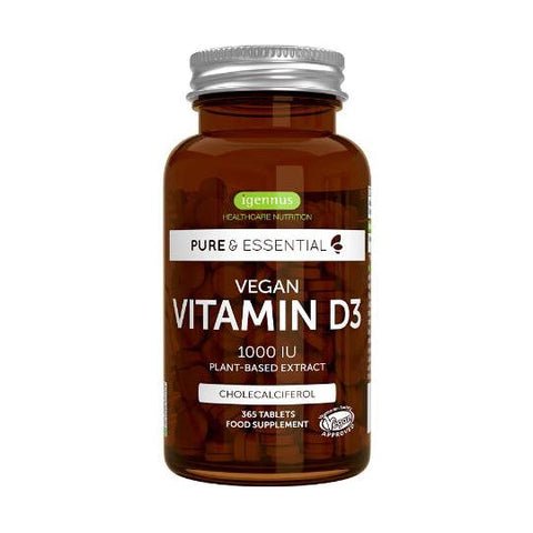 Igennus Vegan Vitamin D 1000iu 365 tabs