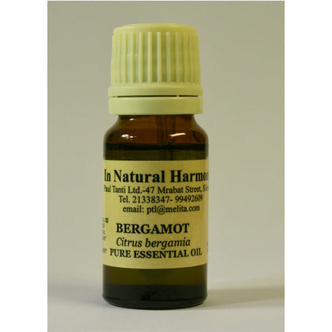 In Natural Harmony Bergamot Essential Oil 10ml