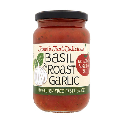 Janet's Just Delicious Basil & Garlic Pasta Sauce 350g