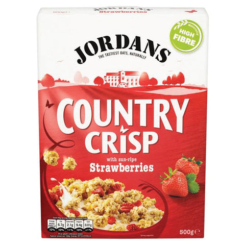 Jordans Country Crisp with Strawberries 500g