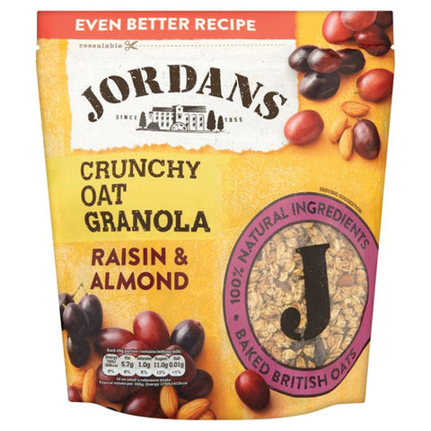 Jordans Crunchy Granola with Raisins and Almonds 750g