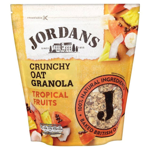 Jordans Crunchy Granola with Tropical Fruits 750g