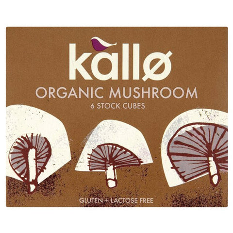 Kallo Organic Mushroom Stock Cubes 66g