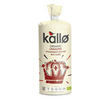 Kallo Organic Unsalted Thick Rice Cakes 130g
