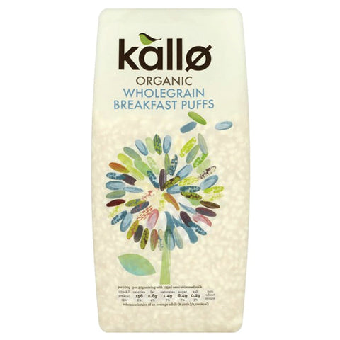 Kallo Organic Wholegrain Breakfast Puffs 227g