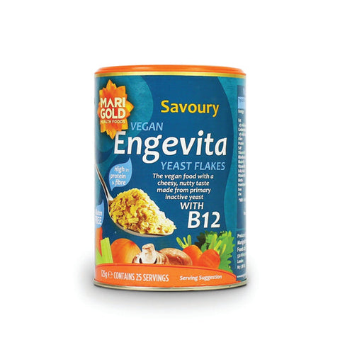 Marigold Engevita Yeast Flakes enriched with B12 125g