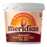 Meridian Natural Peanut Butter Smooth No Salt 1kg
