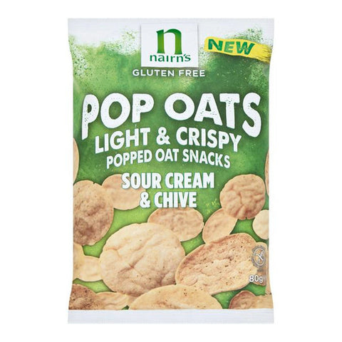 Nairns Sour Cream & Chive Pop Oats 80g
