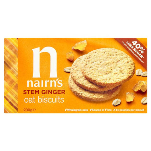 Nairns Stem Ginger Oat Biscuits 200g