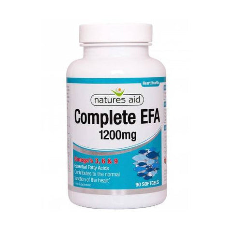Natures Aid Complete EFAs 1200mg 90 softgels