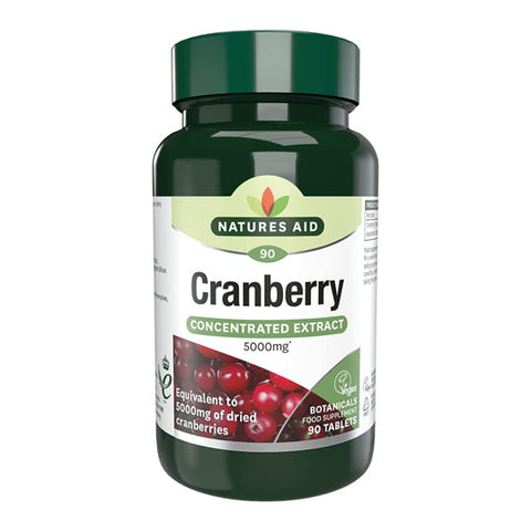 Natures Aid Cranberry 5000mg 30 tabs