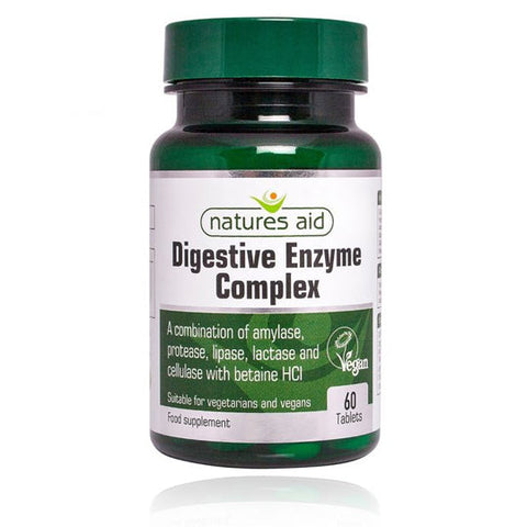 Natures Aid Digestive Enzyme Complex 60 tabs