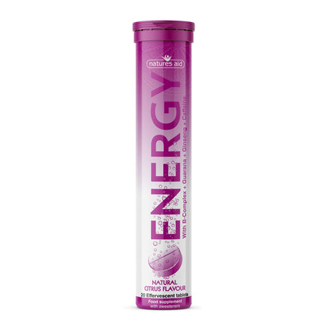 Natures Aid Energy Effervescent 20 tabs