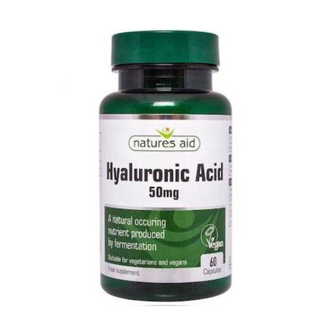 Natures Aid Hyaluronic Acid 50mg 60 caps