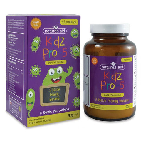 Natures Aid Kidz Pro 5 Daily Microbiotic 90g