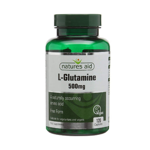 Natures Aid L-Glutamine 500mg 120 caps