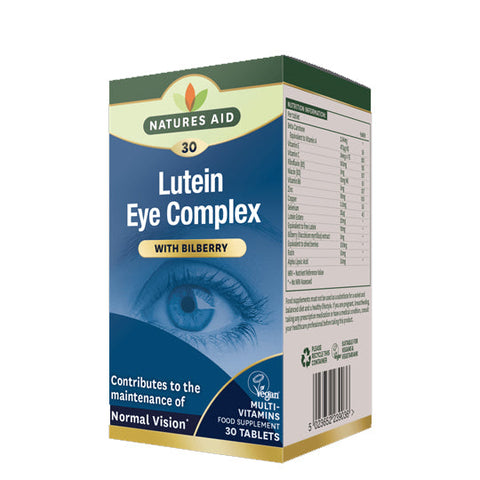 Natures Aid Lutein Eye Complex 30 tabs