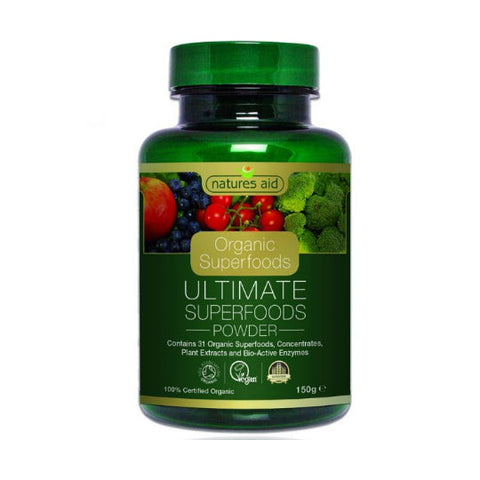 Natures Aid Organic Ultimate Superfoods Powder 150g