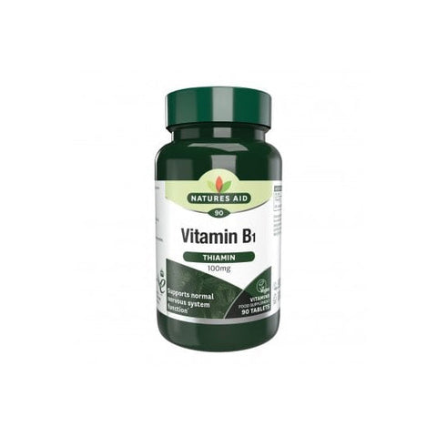 Natures Aid Vitamin B1 100mg 90 tabs