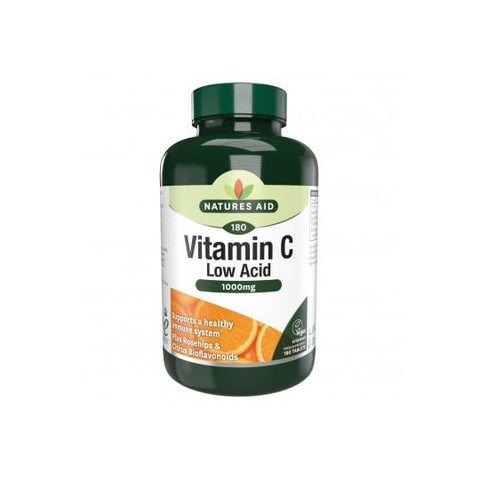 Natures Aid Vitamin C 1000mg Low Acid 30 caps
