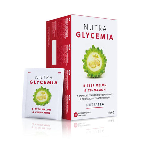 Nutra Glycemia 20 biodegradable tea bags