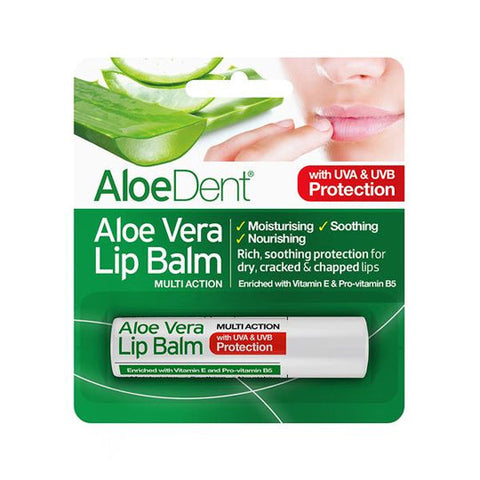 Optima Aloe Dent Aloe Vera Lip Balm 4g