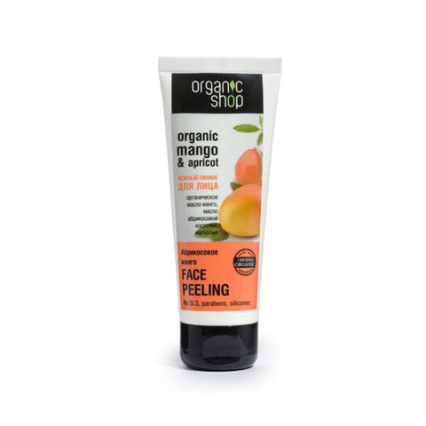 Organic Shop Apricot & Mango Gentle Face Peeling 75ml