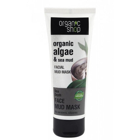 Organic Shop Face Mud Mask Sea Depth 75ml