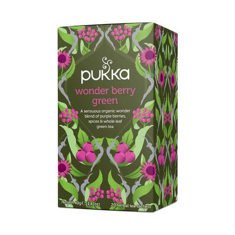 Pukka Organic Wonder Berry Green 20 bags
