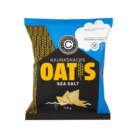 Real Oatis Chips Sea Salt 150g
