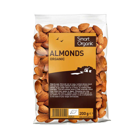 Smart Organic Almonds 200g
