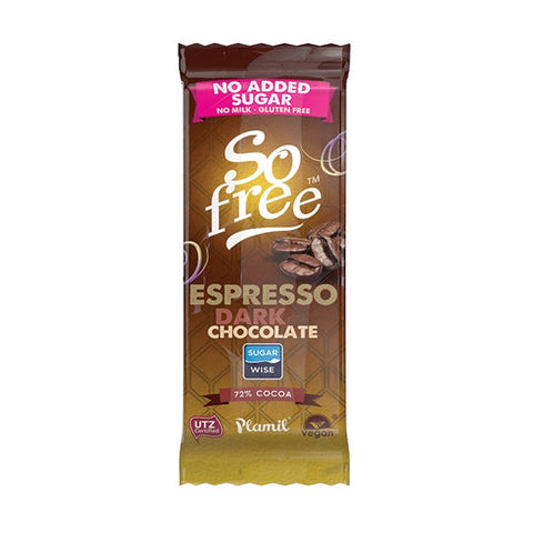 So Free No Added Sugar Espresso Dark Chocolate 35g