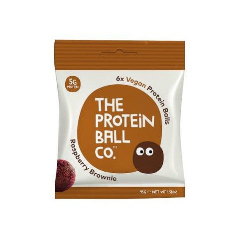 The Protein Ball Co. Raspberry Brownie Protein Balls 45g