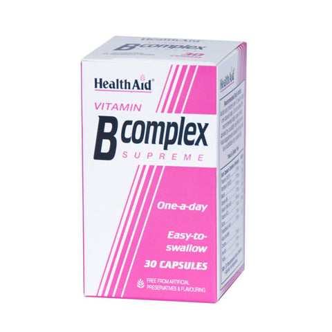 Vitamin B Complex Supreme 30 Capsules