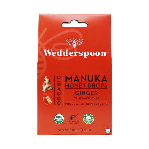 Wedderspoon Lozenges Manuka Honey Ginger