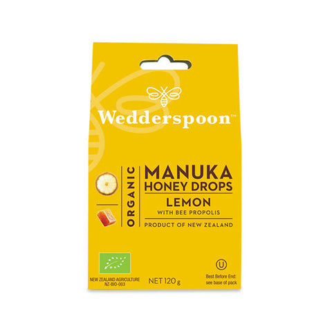 Wedderspoon Lozenges Manuka Honey Lemon