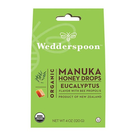 Wedderspoon Lozenges Manuka Honey and Eucalyptus