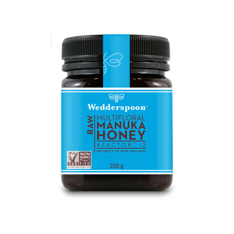Wedderspoon Raw Manuka Honey KFactor 12+ 250g