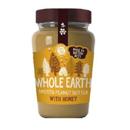 Whole Earth Honey Peanut Butter 340g
