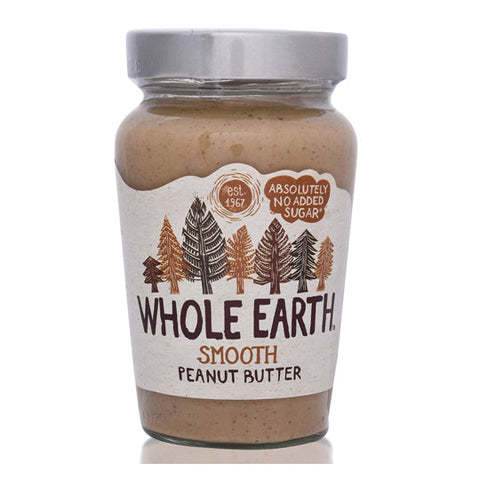 Whole Earth Smooth Peanut Butter 340g